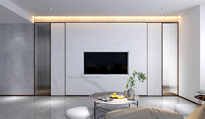 金尊府140平现代风格装修效果图