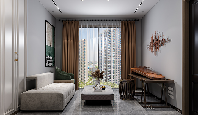中州城150平现代简约风格装修效果图