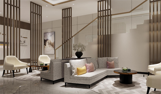 开封九润府办公室装修效果图