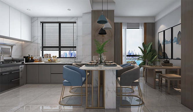 正商智慧城123平轻奢风格装修VR全景图